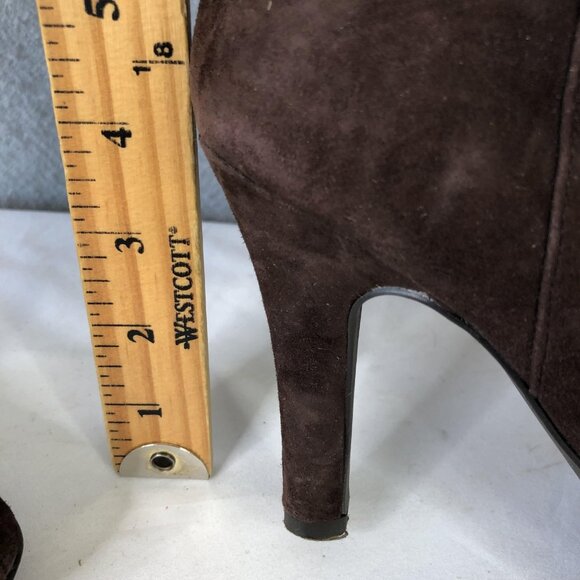 Colin Stuart Boots Womens Size 8B Suede Over Knee High Heel Shoes - Picture 7 of 16